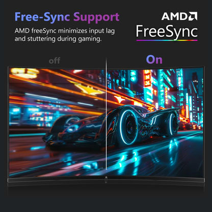 Z-EDGE 27 Inch Gaming Monitor 200Hz Refresh Rate 1Ms Response Time Low Blue Light AMD Freesync Ultra-Slim Design FHD Immersion HDMI/DP VESA Mountable