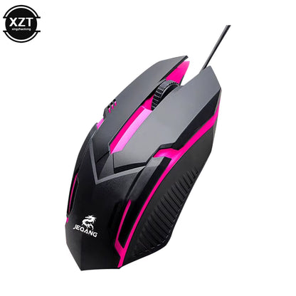 USB Wired Mini Gaming Mouse 1000 DPI Optical 3 Button RGB USB Wired Mouse Mice for PC Desktop Laptop Computer Gamer