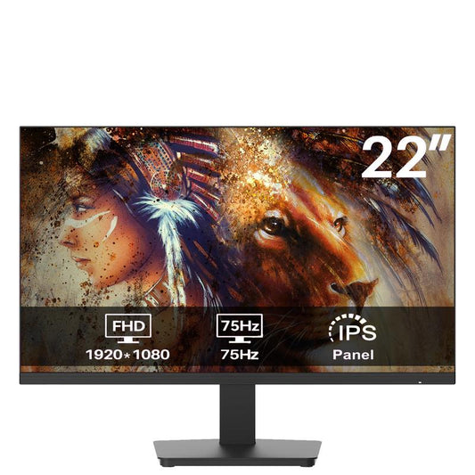Rehisk 27'' 2K QHD Gaming Monitor - 2560P, 165Hz Refresh Rate, 1Ms Response Time, Adaptivesync, Dual HDMI & DP1.2, Ultra-Slim Bezel,