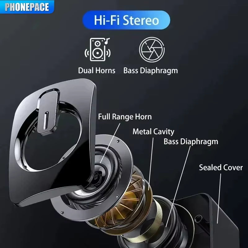 Computer Speaker Stereo Sound with Microphone 3.5Mm AUX Home Office PC Speaker for Macbook Desktop Notebook Computer Loudspeaker