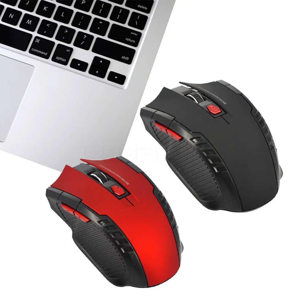 2.4 Ghz Wireless Mouse Portable Gamer Mouse for Computer 1600DPI Optical USB 6 Buttons Mouse Mini Mice for PC Laptop Notebook
