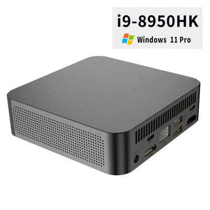 2025 Mini PC Core I9 8950HK N5095A Windows 11 Pro Desktop Pc Gaming Computer 16GB DDR4 1TB SSD Wifi6 BT5.2 4K Portable Pc