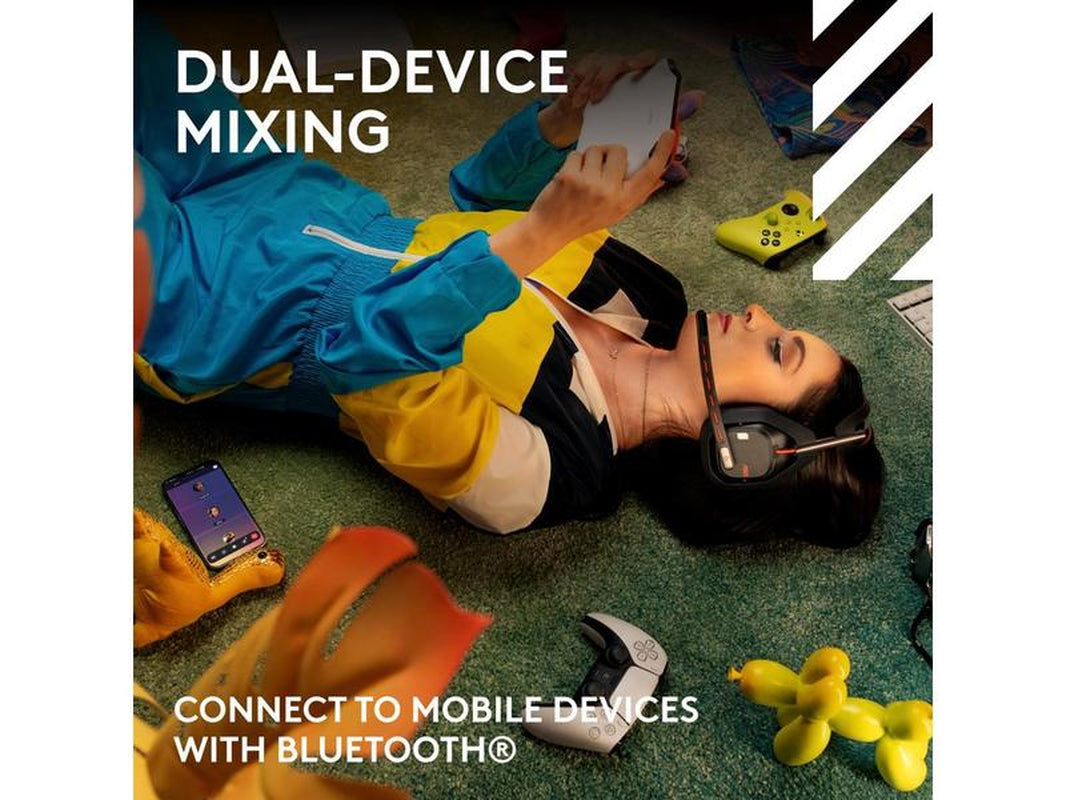 Logitech A50 Circumaural Wireless Gaming Headset W/ Mic