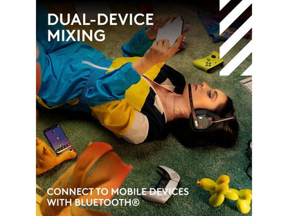 Logitech A50 Circumaural Wireless Gaming Headset W/ Mic