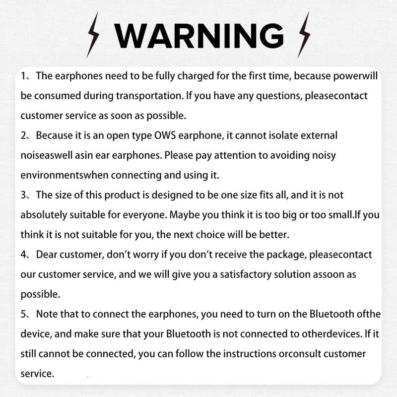 Wireless Headphones, 1 Count Noise Reduction Low Latency Gaming Headset, Portable Bluetooth-Compatible Music Earphones Earbuds for Home Outdoor Sports Running Workout