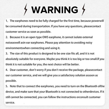 Wireless Headphones, 1 Count Noise Reduction Low Latency Gaming Headset, Portable Bluetooth-Compatible Music Earphones Earbuds for Home Outdoor Sports Running Workout