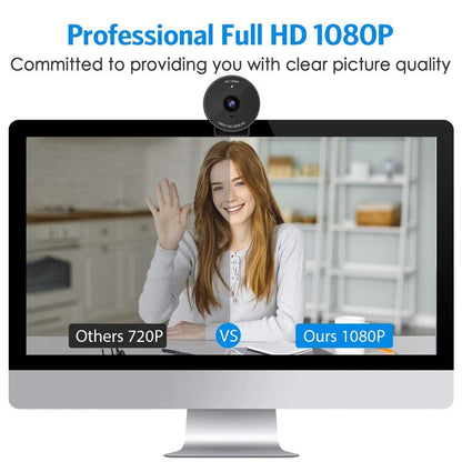 4K&1080P Webcam - USB Webcam with Microphone & Electronic Privacy Mode, Noise-Canceling Mic, Auto Light Correction, EMEET C950 Ultra Compact FHD Web Cam W/ 70°View for Meeting/Online Classes/Zoom/Youtube, Fathersdaygift, Mini Camera, Home Office