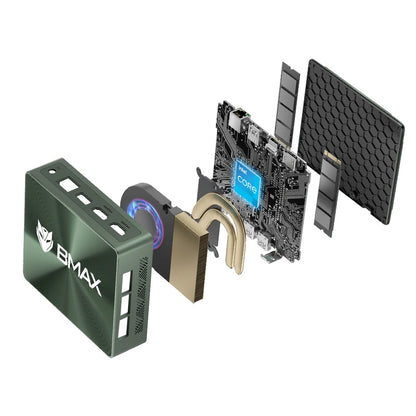 B6 Power Intel Core I7-1060Ng7 Intel plus Graphics 16GB LPDDR4 1TB NVME SSD Mini PC Quad Core Bluetooth 5.2 Windows 11 Mini Computer Desktop PC