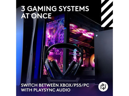 Logitech A50 Circumaural Wireless Gaming Headset W/ Mic