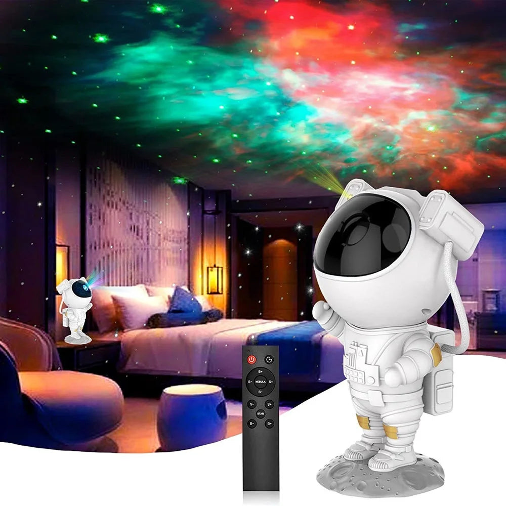 Astronaut Projector Galaxy Starry Sky Night Light Ocean Star LED Lamp Remote