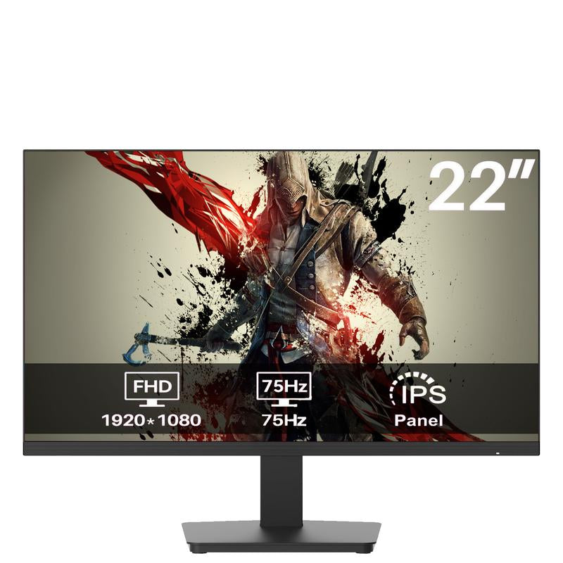 27'' 2K QHD Gaming Monitor - 2560P, 165Hz Refresh, 1Ms Response, Adaptivesync, Dual HDMI & DP, Ultra-Thin Narrow Bezel, Tilt Adjustable Design