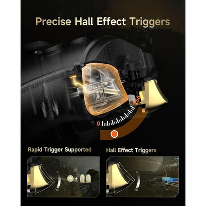 Wireless Bluetooth Pro Controller – Easysmx D05 for PC, Steam, Switch & Android | Charging Dock, Hall Sensor, RGB Lighting Game Console Accessories Gaming Accessory Mobile Gaming Gear anti Stick Drift Controller Smartphone Budget Controller