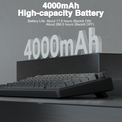 OFFICIAL AULA F75 Pro Mechanical Keyboard RGB Backlit 2.4G Wireless Bluetooth Gaming Keyboard for Gamers Gaming PC Accessories Gasket Custom Creamy Keyboard Gaming Accessories Fallfreshness Tiktokshopfalldealsforyou