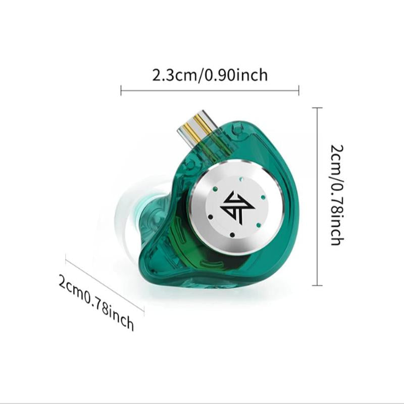 KZ EDX Pro In-Ear Monitor Earphone, Dual DD Hifi Stereo Sound Wired Earbuds, High Quality Headphones, Noise Cancelling Headphones for Sports Gaming