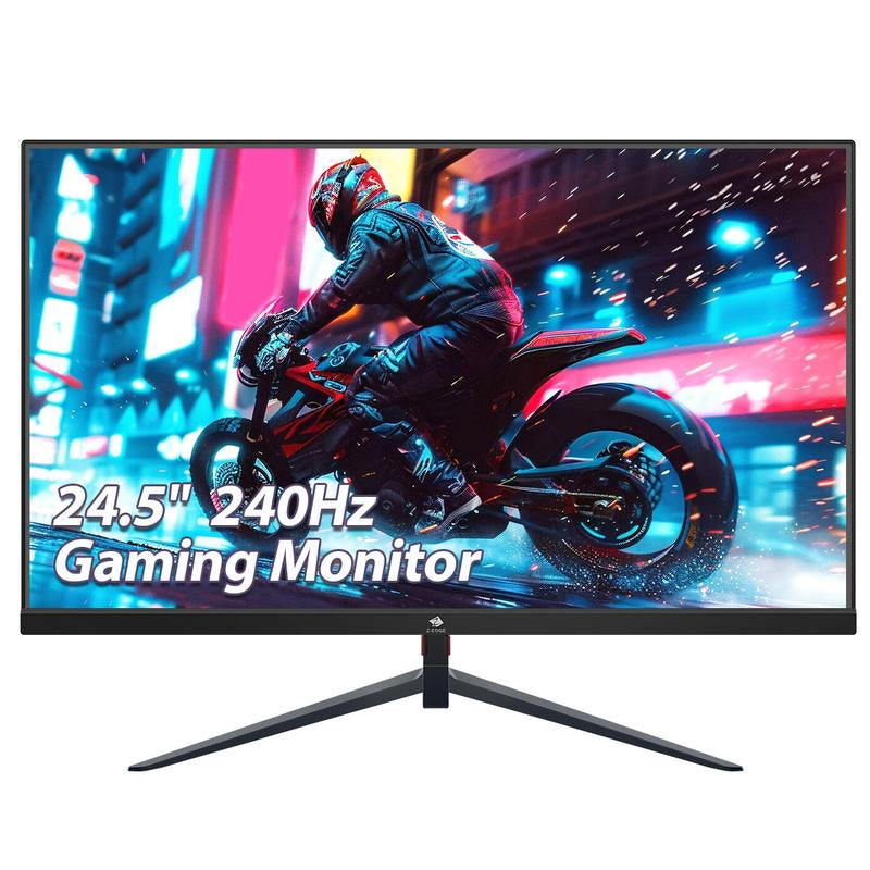 Z-EDGE 24.5" 240Hz Gaming Monitor FHD 1080P 1Ms Response Frameless Freesync HDMI 2.0 & Displayport 1.4 for Smooth Gaming Experience