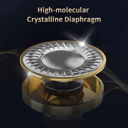 Wired Gaming Earbuds with MIC, in Ear Monitor Headphones, Deep Bass Sound, 1DD 10Mm Dynamic Driver, IEM for Music Video Calling(Clear)