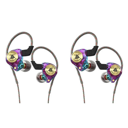 Wired Gaming Earbuds with MIC, in Ear Monitor Headphones, Deep Bass Sound, 1DD 10Mm Dynamic Driver, IEM for Music Video Calling(Clear)