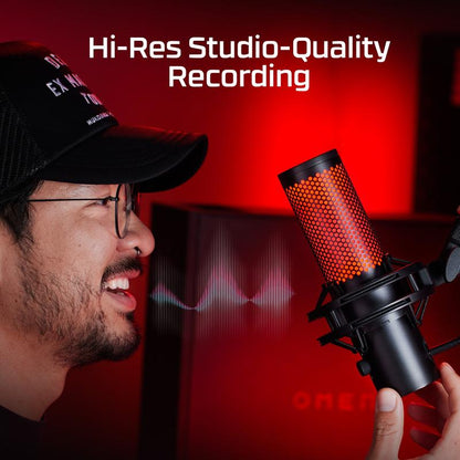 Hyperx Quadcast 2 - USB Microphone Audio for Enhanced Audio Quality and Functionality