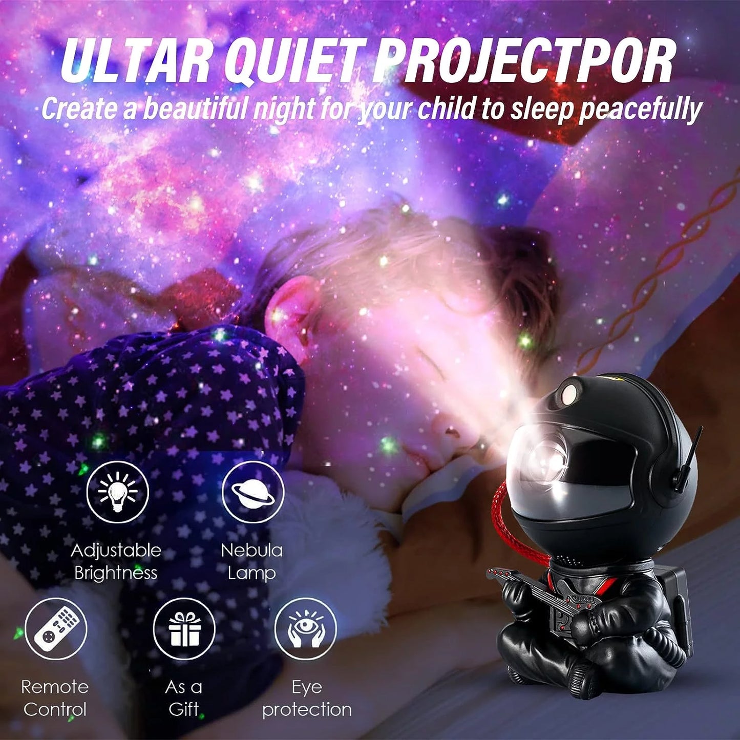 Star Projector, Kids Night Light, Nebula Projector Light. Galaxy Bedroom Projector, Adult Playroom/Home Theater/Ceiling/Room Decoration