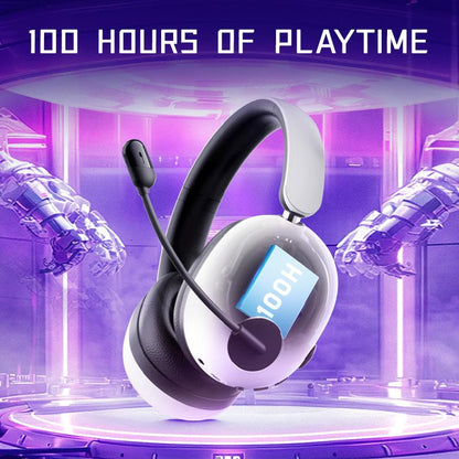 Picun UG-10A Wireless Gaming Headset - 7.1 Surround Sound, -56Db Noise Cancelling, 100H Battery Life, 40Mm Drivers, Quad-Mode Connectivity (2.4G/Bluetooth/Wired), RGB Lighting, HD Mic for PC/PS4/PS5