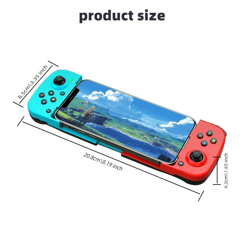 BSP-D3 Gamepad, Bluetooth-Compatible Gaming Controller, Dual Joystick, Stretchable Joystick for Ios/Android/Pc/Ps4, Portable Console Accessories