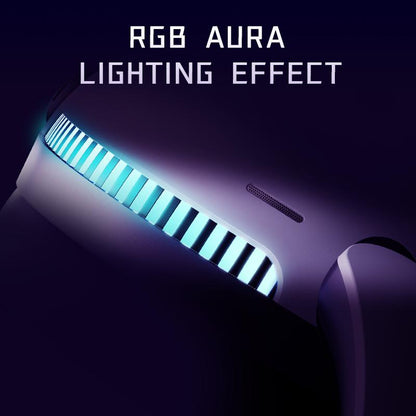 Picun UG-10A Wireless Gaming Headset - 7.1 Surround Sound, -56Db Noise Cancelling, 100H Battery Life, 40Mm Drivers, Quad-Mode Connectivity (2.4G/Bluetooth/Wired), RGB Lighting, HD Mic for PC/PS4/PS5