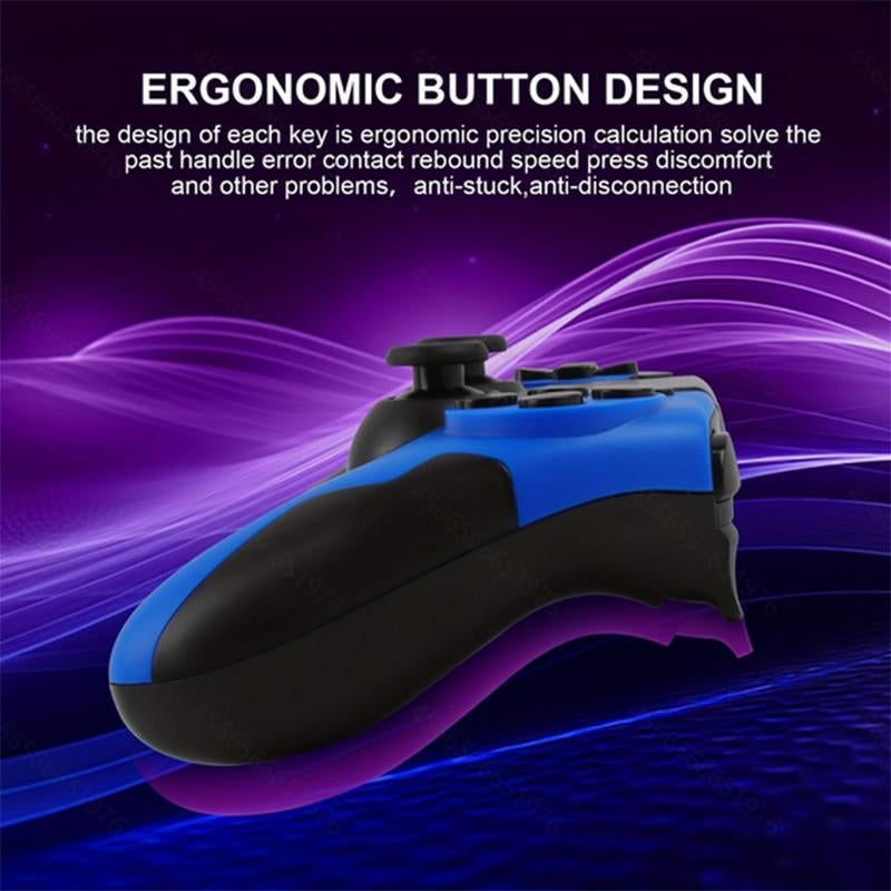 GAMINJA Wireless Controller Father'S Day Gift,Btwireless Controller for PS4/PS4 Slim/Ps4 Pro/Pcm Multi-Function Gaming Controller with Touchpad and Triangle Light,Men'S Gifts,Gaming Accessories