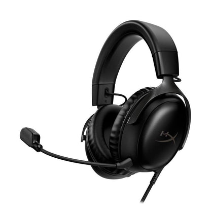 Hyperx Cloud III – Wired Gaming Headset, PC, PS5, Xbox Series X|S, Angled 53Mm Drivers, DTS Spatial Audio, Memory Foam, Durable Frame, Ultra-Clear 10Mm Mic, USB-C, USB-A, 3.5Mm