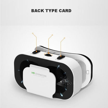 3D VR Headset Glasses Goggles, Virtual Reality Viar Goggles Headset Device, 3D VR Glasses Headset for 4.7-6.0 Inch Android & Ios Smart Phones