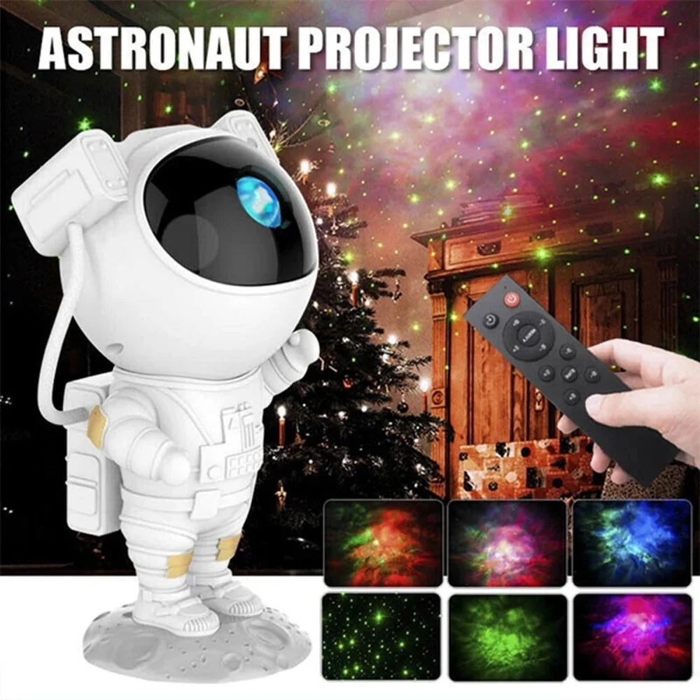 Astronaut Projector Galaxy Starry Sky Night Light Ocean Star LED Lamp Remote