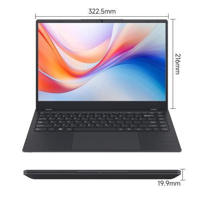14" FHD IPS Laptop - Intel Celeron N4000, 8GB RAM 256GB SSD | Ultra-Thin & Lightweight for Students & Business | 10H Long Battery, Wifi 6, US Plug | FCC/UL/PSE Certified, Back to School Gifts