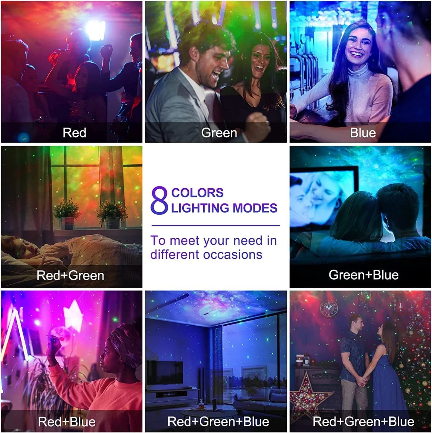 Star Projector, Kids Night Light, Nebula Projector Light. Galaxy Bedroom Projector, Adult Playroom/Home Theater/Ceiling/Room Decoration