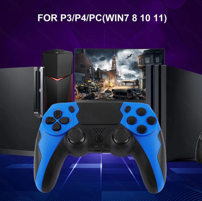 GAMINJA Wireless Controller Father'S Day Gift,Btwireless Controller for PS4/PS4 Slim/Ps4 Pro/Pcm Multi-Function Gaming Controller with Touchpad and Triangle Light,Men'S Gifts,Gaming Accessories