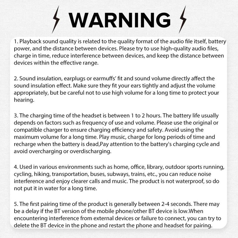 Wireless In-Ear Design Earphone, Bluetooth-Compatible Noise Cancelling Gaming Headset, Sports Headset with Power Display & Light for Sports Running Call