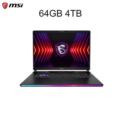 2024 MSI Raider GE68 HX Gaming Laptop 16 Inch 4K UHD 120Hz Mini LED Screen Notebook I9-14900Hx 32GB 2TB RTX4080 Netbook Computer