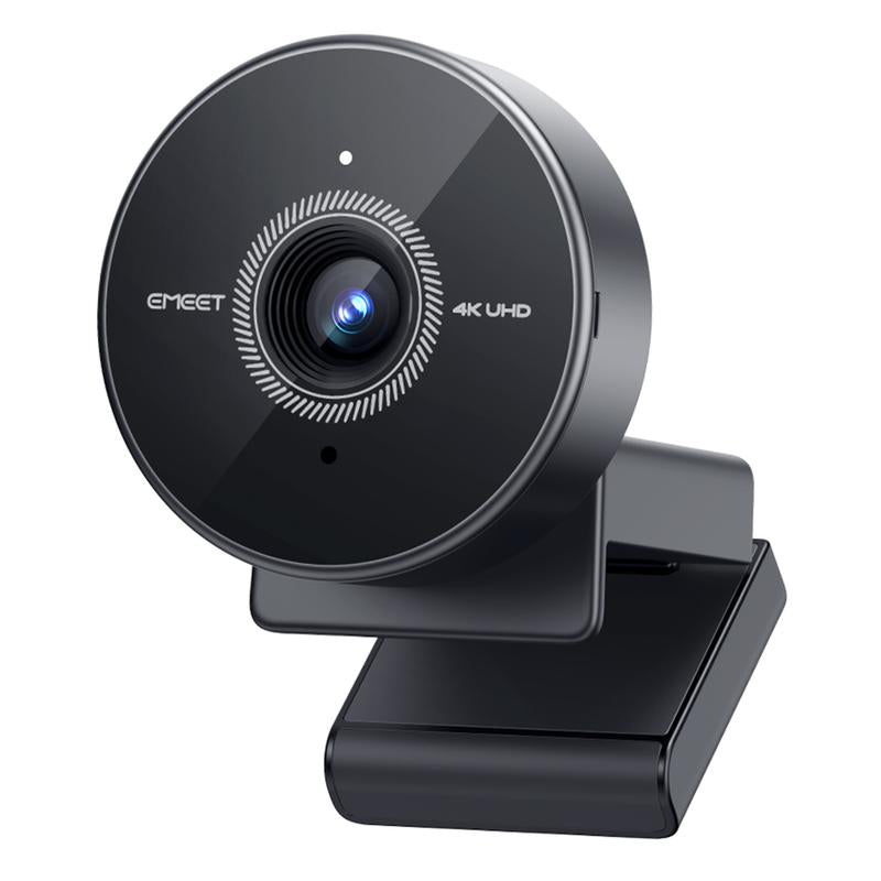 4K&1080P Webcam - USB Webcam with Microphone & Electronic Privacy Mode, Noise-Canceling Mic, Auto Light Correction, EMEET C950 Ultra Compact FHD Web Cam W/ 70°View for Meeting/Online Classes/Zoom/Youtube, Fathersdaygift, Mini Camera, Home Office