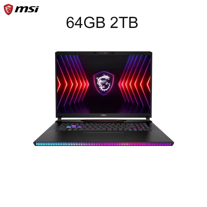 2024 MSI Raider GE68 HX Gaming Laptop 16 Inch 4K UHD 120Hz Mini LED Screen Notebook I9-14900Hx 32GB 2TB RTX4080 Netbook Computer