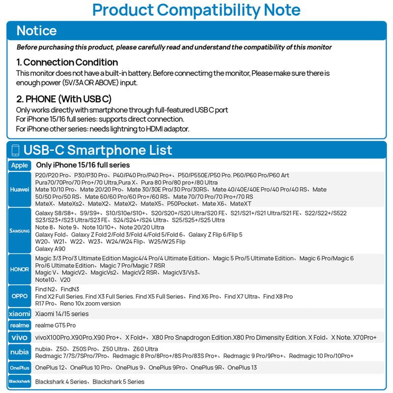 ARZOPA Portable Gaming Monitor 16.1" 100%Srgb Full HD Portable Monitor IPS Office Computer External Screen USB C HDMI Display for PC MAC Laptop Phone Xbox PS5 Switch with Adjustable Built-In Kickstand Travel Monitor Gamingonthego