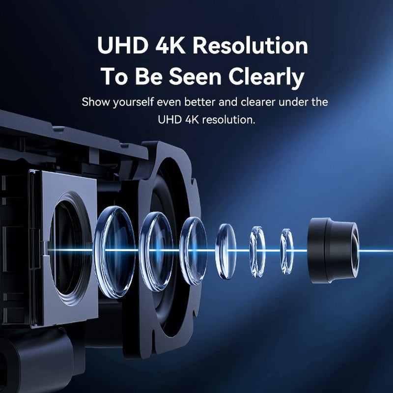 EMEET 4K Webcam with 4 Mics & 2 Speakers, C980 Pro Webcam, Gaming for Switch 2 Camera, Fixed Focus, Adjustable 60°-98° Angle, Magnetic Privacy Cover, Stable Visuals, Cameras for Gaming, Streaming, Fathersdaygift, Dealsforyoudays