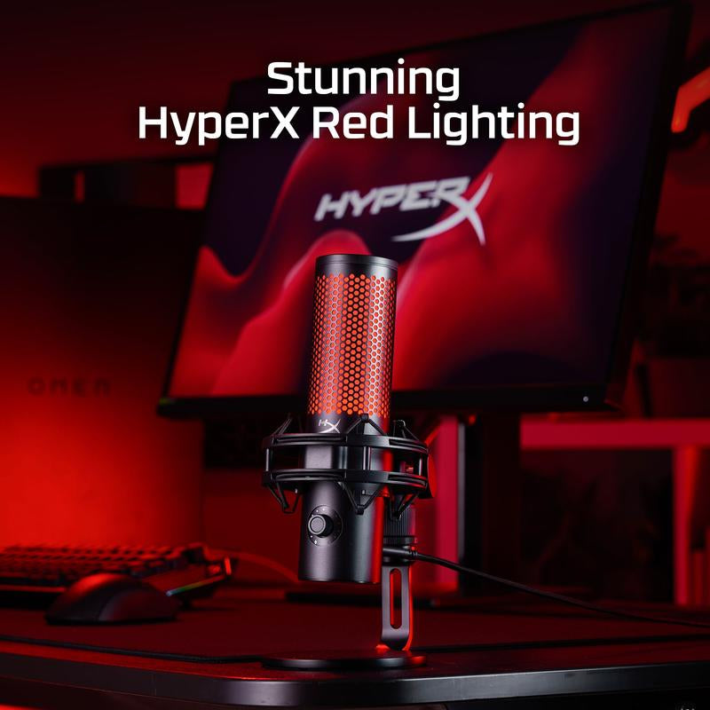 Hyperx Quadcast 2 - USB Microphone Audio for Enhanced Audio Quality and Functionality