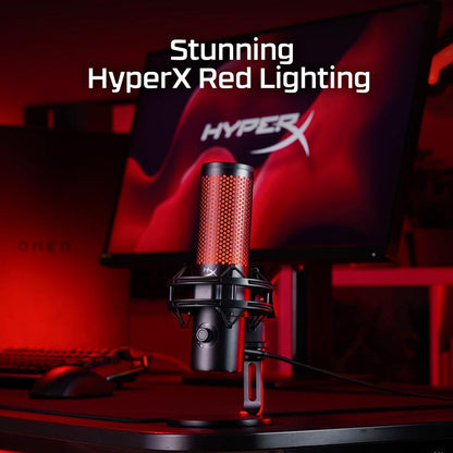 Hyperx Quadcast 2 - USB Microphone Audio for Enhanced Audio Quality and Functionality