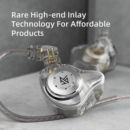 KZ EDX Pro In-Ear Monitor Earphone, Dual DD Hifi Stereo Sound Wired Earbuds, High Quality Headphones, Noise Cancelling Headphones for Sports Gaming