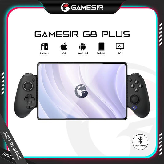 Gamesir G8+ Galileo Bluetooth Mobile/Pad Wireless Game Controller for Android and Ios, Featuring Hall Effect Sticks & Triggers