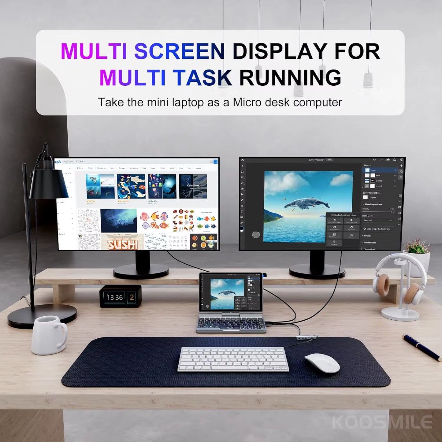 Portable Mini Laptop Windows 11 8 Inch Touch Screen Notebook N150 12GB+1TB IPS Netbook Win 11 Pro Mini PC Micro Computer